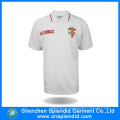 Custom Short Sleeve Embroidery White Polo Shirt for Men